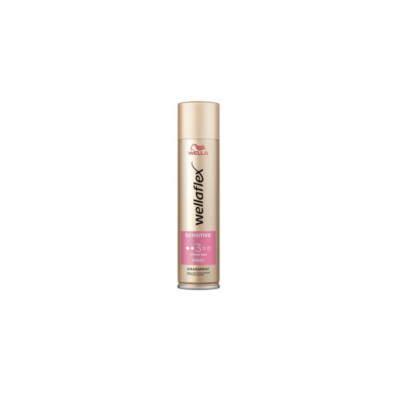 Wellaflex Shine & Hold Hairspray for Women - Up to 48 Hours Ultra Strong Hold