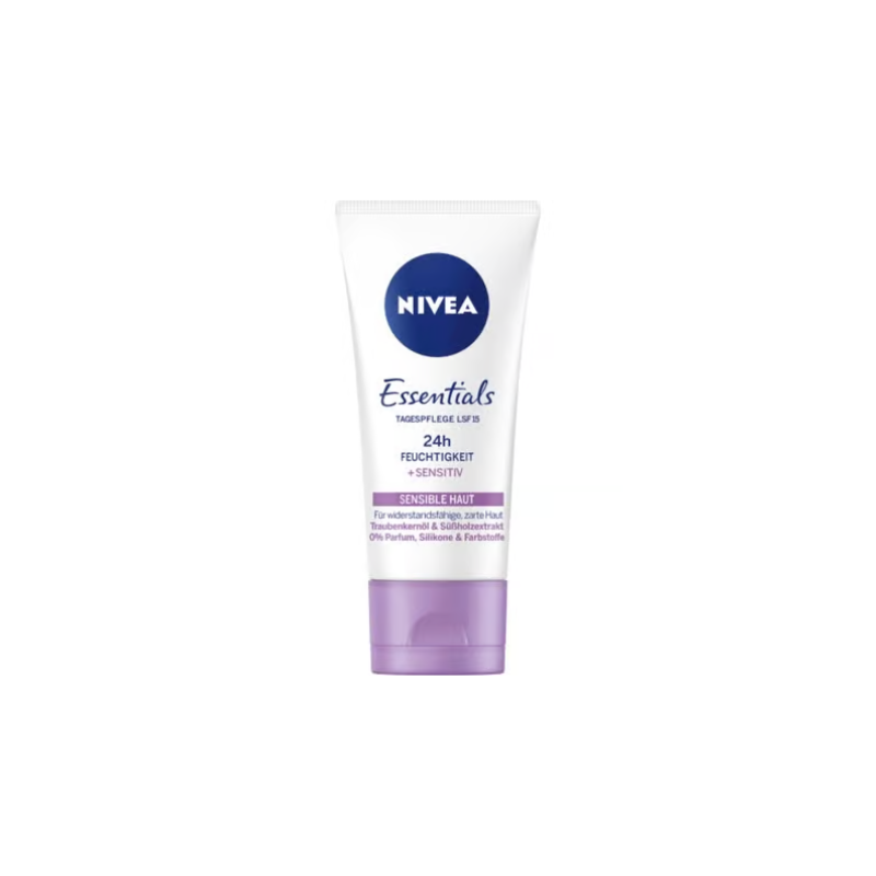 Nivea Soothing Day Cream 24h Moisture SPF 15 Fragrance-Free Face Cream