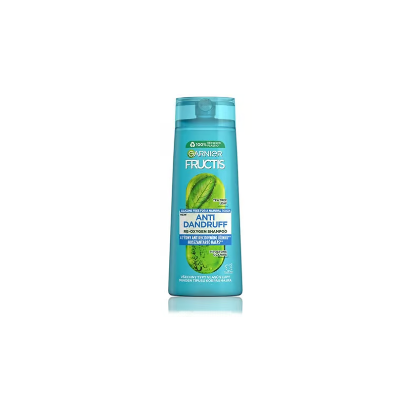 Garnier Fructis Antidandruff Cleansing Shampoo For All Hair Types With Dandruff Reoxygen Shampoo