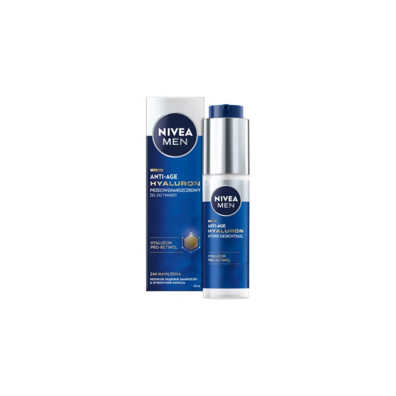Nivea Men Hyaluron Anti-Wrinkle Face Gel 50ml