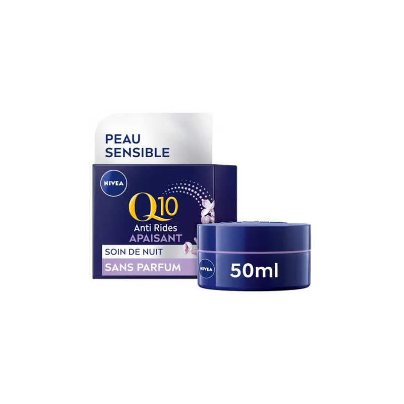 Nivea Q10 Power Sensitive Night Cream 50g