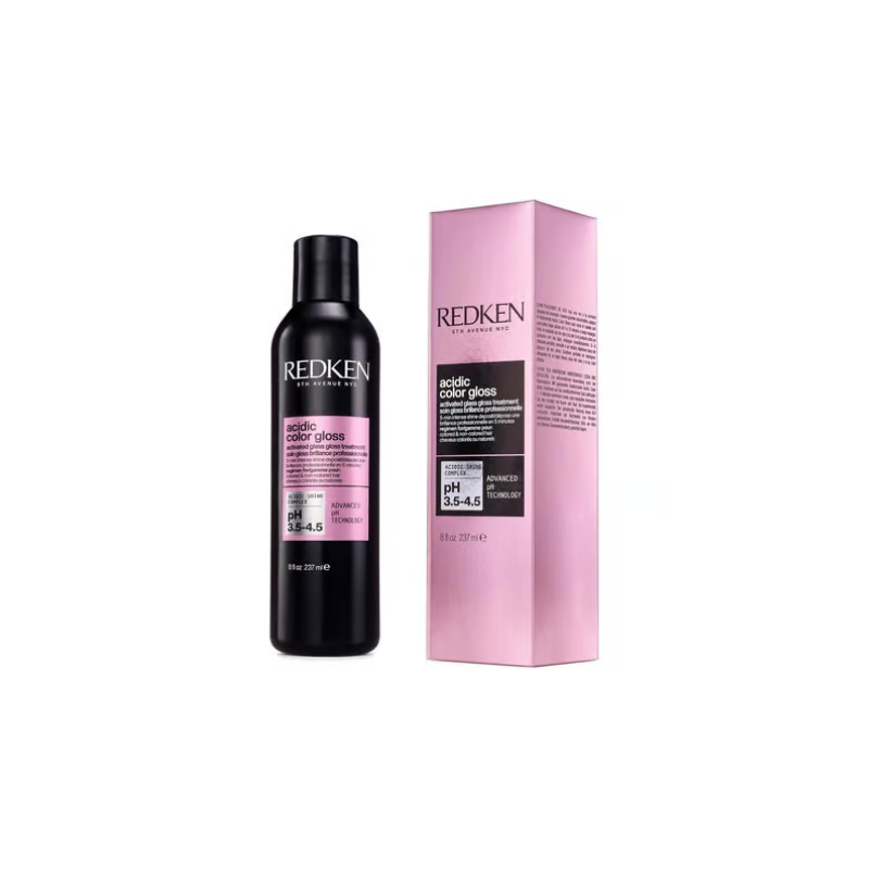 REDKEN Acidic Color Gloss Glass Treatment for Color-Treated Hair with Citric Acid & Apricot Oil
