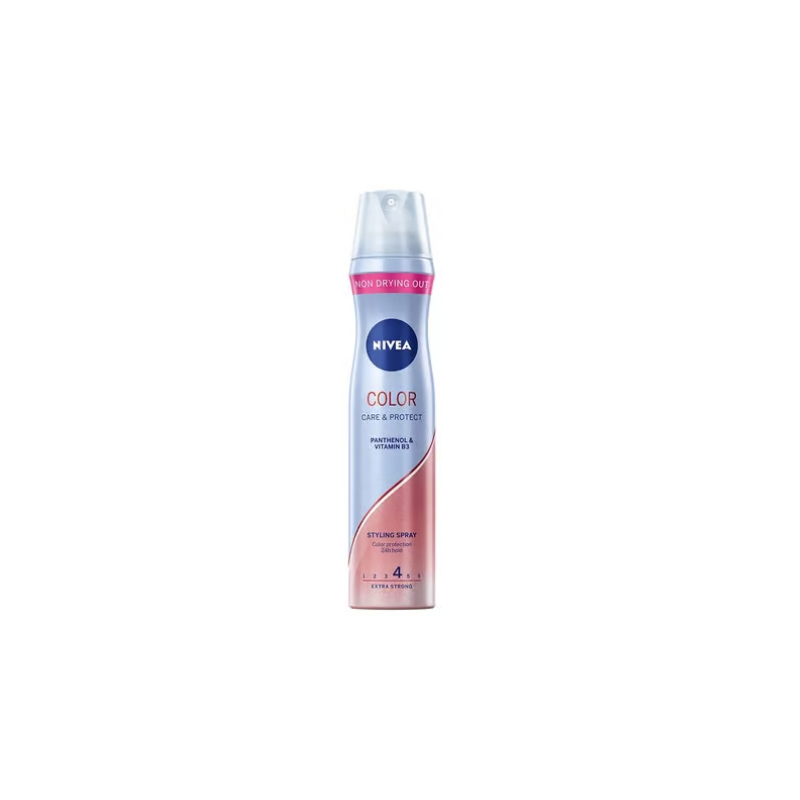 Nivea Color Care & Protect Styling Spray 4 Extra Strong Hair Lacquer 250ml
