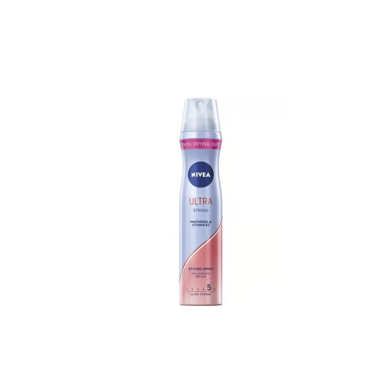 Nivea Ultra Strong Hairspray Styling Spray 250 Ml