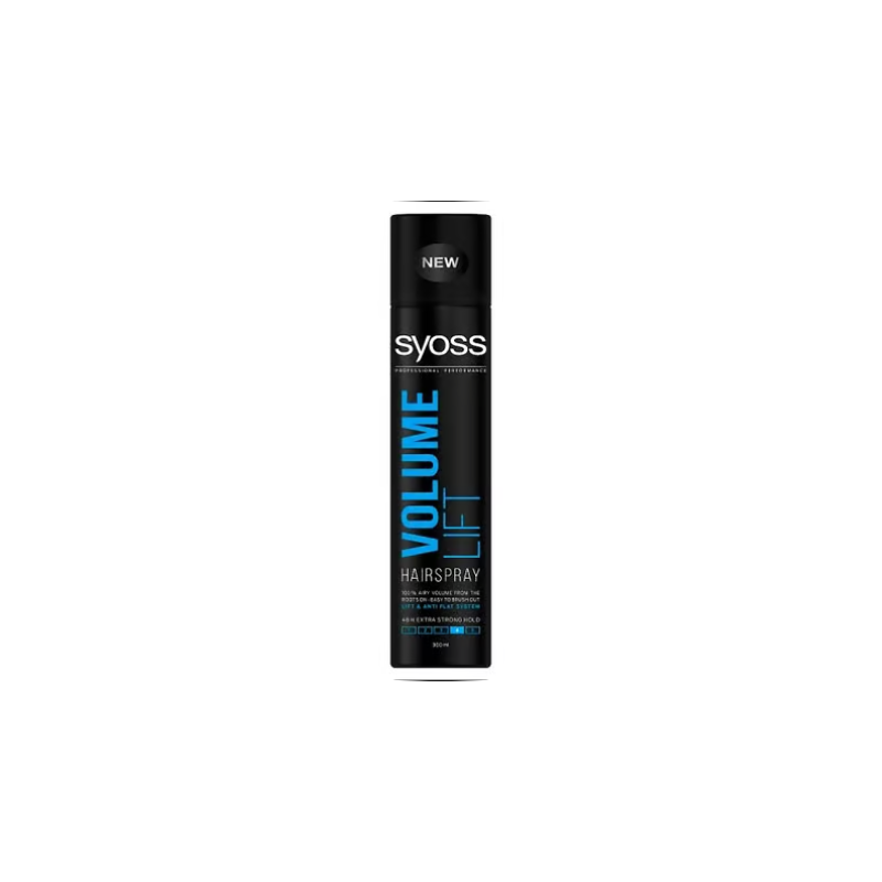 Syoss Volume Lift Hairspray Extra Strong 300ml - Adds Volume