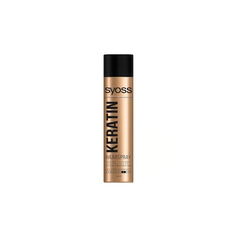 Syoss Keratin Hair Spray Extra Strong Hold 400ml