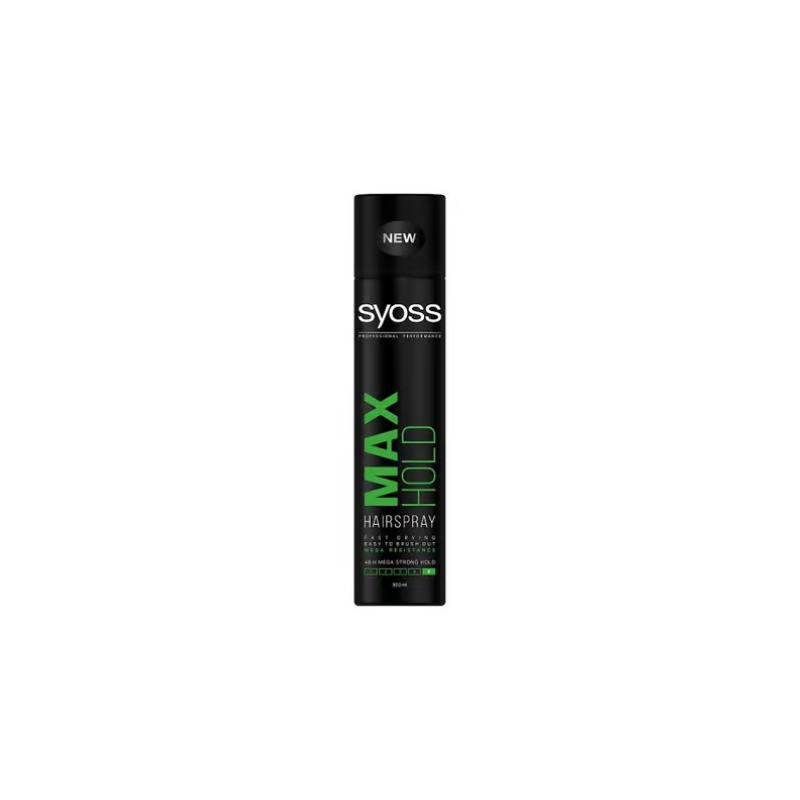Syoss Max Hold Hairspray Mega Strong - 300ml