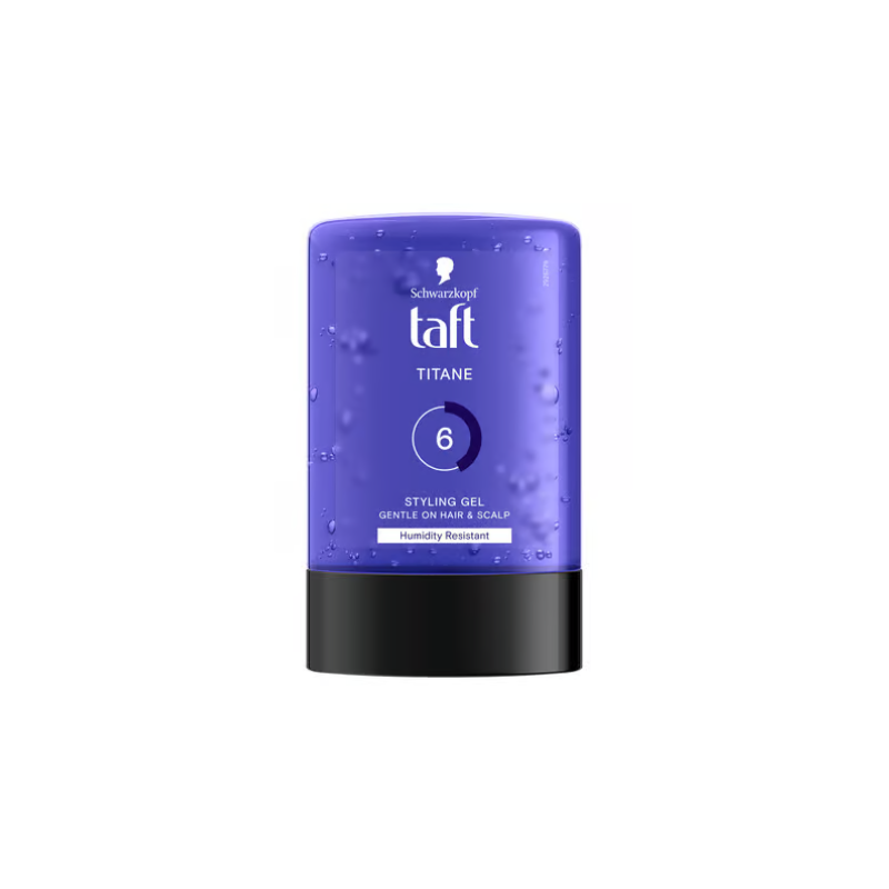 Taft Titanium Level 6 Hair Gel 300 Ml By Taft
