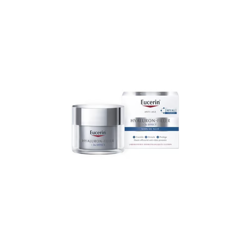 Eucerin Hyaluron-Filler + 3x Effect Night Cream Anti-Wrinkle 50ml