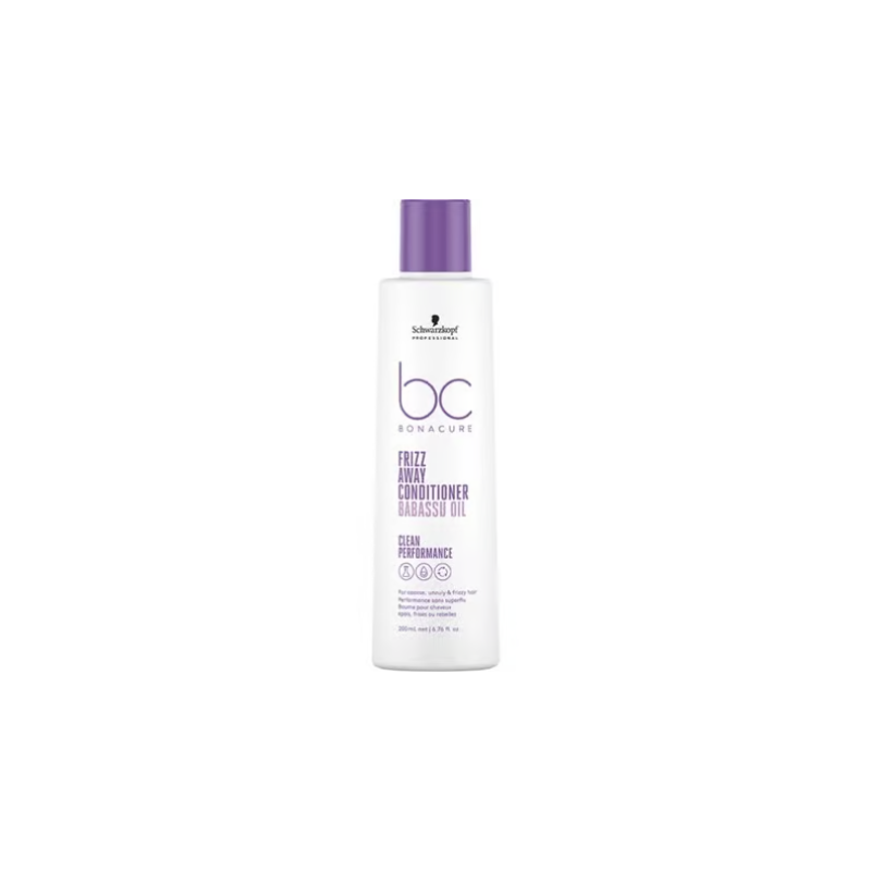 Schwarzkopf Professional Bc Bonacure Frizz Away Conditioner For Unruly And Frizzy Hair 200ml