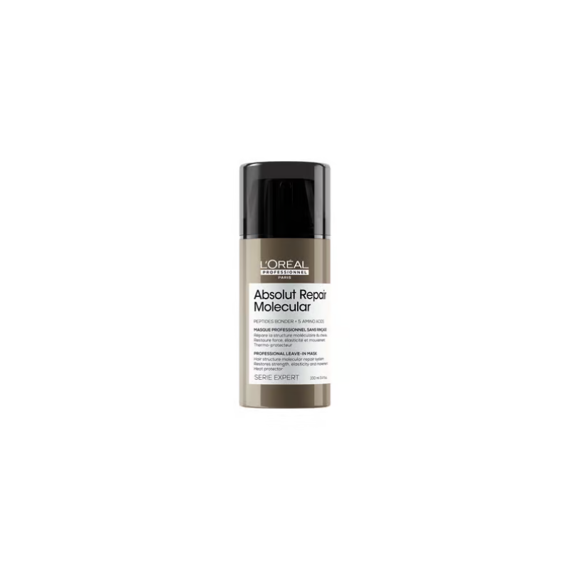 L'Oral Professionnel Absolut Repair Molecular Leavein Mask 100ml For Damaged Hair