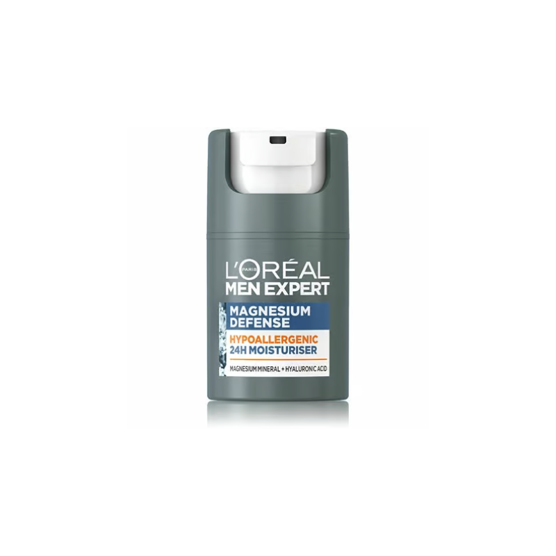 L'Oral Paris Men Expert Magnesium Defence 24h Cream 50 Ml Moisturiser