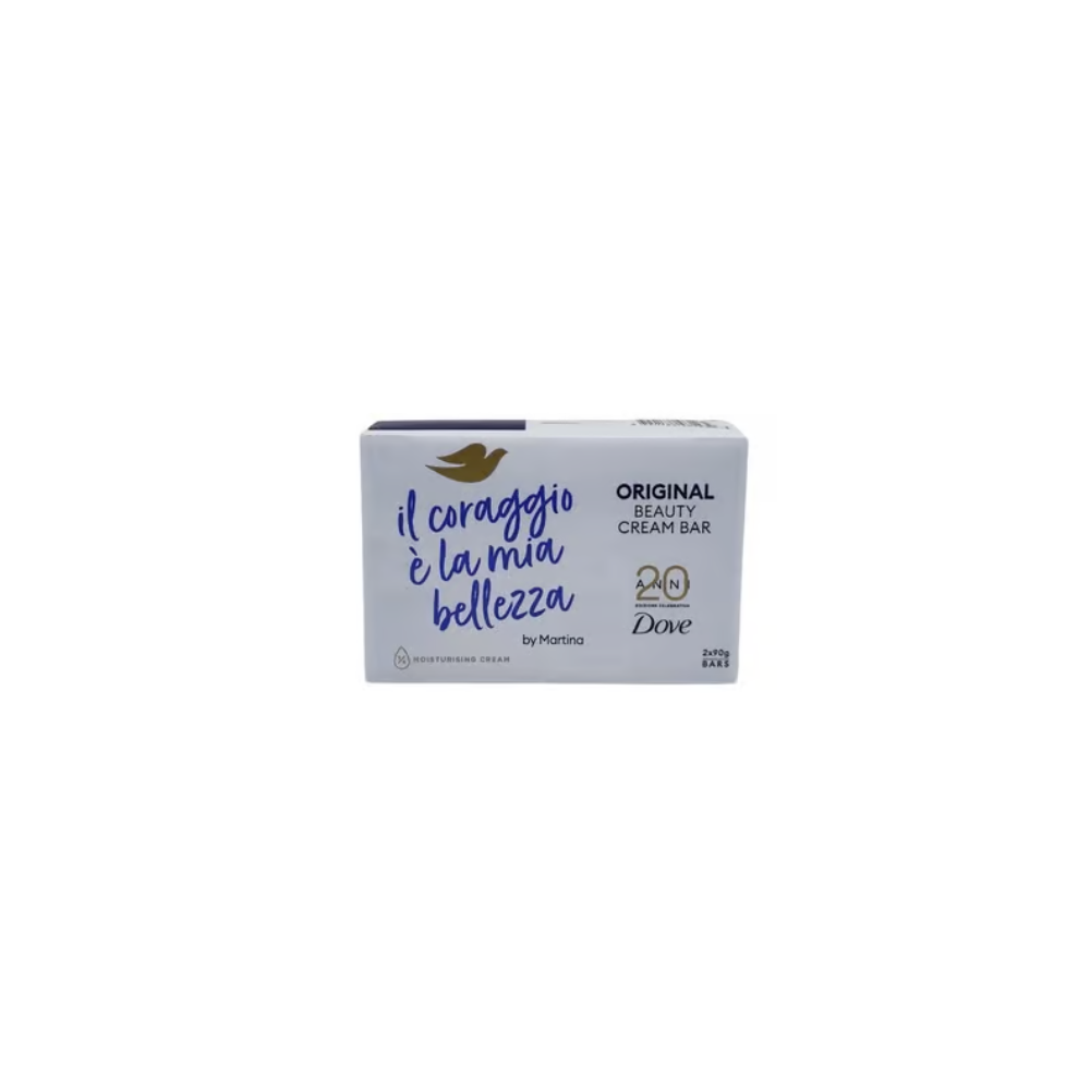 Dove Cream Soap Bar Double Pack 2x90g