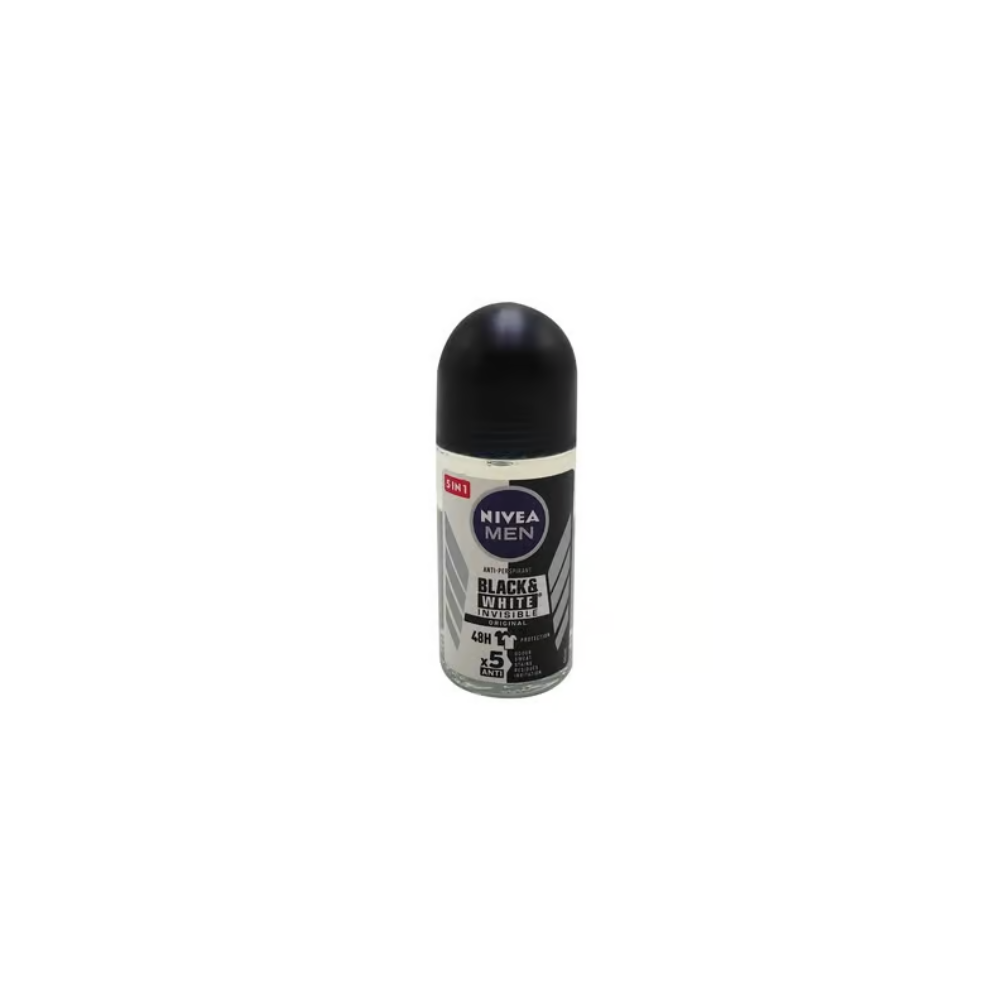 Nivea Men Black & White Invisible Original Rollon 50ml