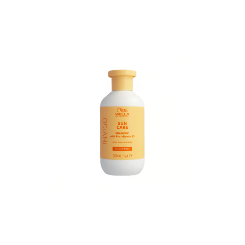 Wella Professionals Invigo Sun Shampoo 300ml Cleansing Shampoo For Hair Stressed By The Sun