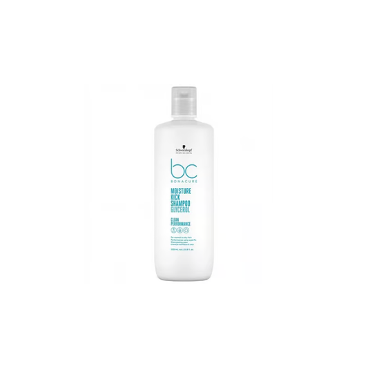 Schwarzkopf Professional Bc Moisture Kick Hydrating Shampoo For Normal And Dry, Brittle Or Curly Hair 1000ml