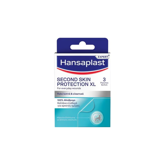 Hansaplast Second Skin Protection Xl Advanced Hydrocolloid Dressings 6x7cm - 3 Stuks