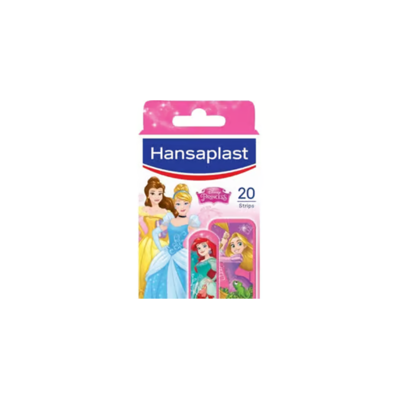 Hansaplast Disney Princess 20 Plasters Pre-Cut Sterile Adhesive Pleister