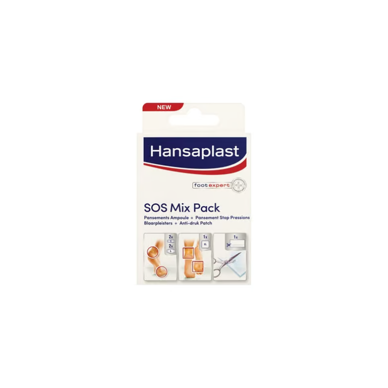 Hansaplast Sos Blister Kit Essential First Aid For Blisters