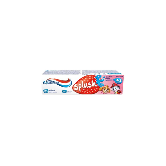 Splash Toothpaste Aquafresh Tandpasta Kinderen – My Beauty Experience