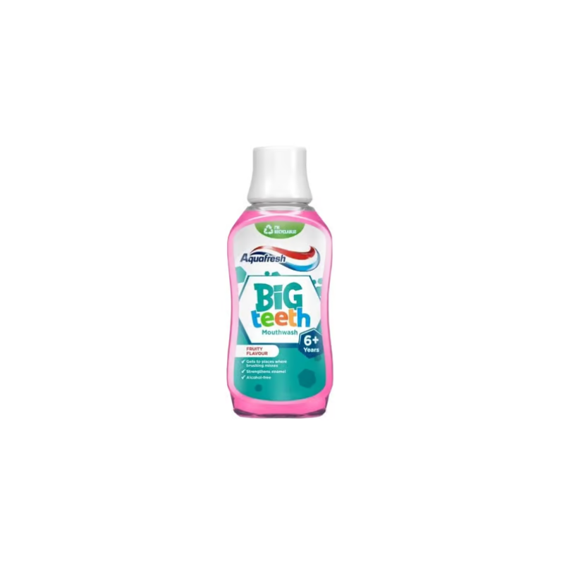 Aquafresh Big Teeth Mouthwash For Children Mint 300ml