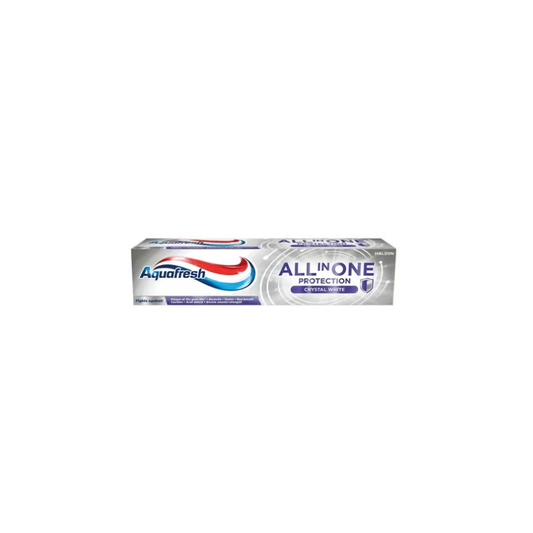 Aquafresh All In One Protection Crystal White Toothpaste 75ml
