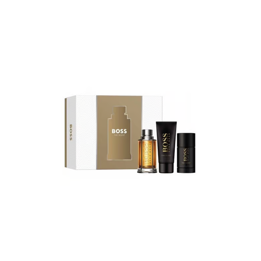 Hugo Boss Boss The Scent For Man Gift Set - Eau De Toilette Spray 100ml, Shower Gel 100ml, Stick Deodorant 75ml