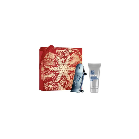 Carolina Herrera 212 Heroes Eau De Toilette Spray 90ml And Shower Gel 100ml