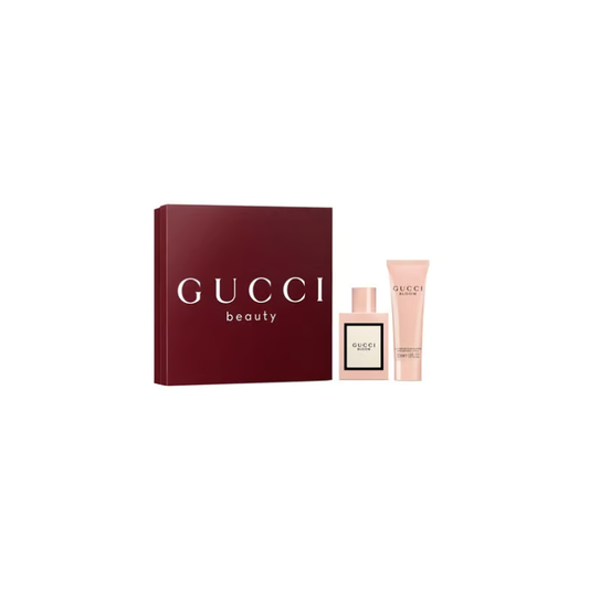 Gucci Bloom Eau De Parfum Spray 50ml + Body Lotion 50ml Set