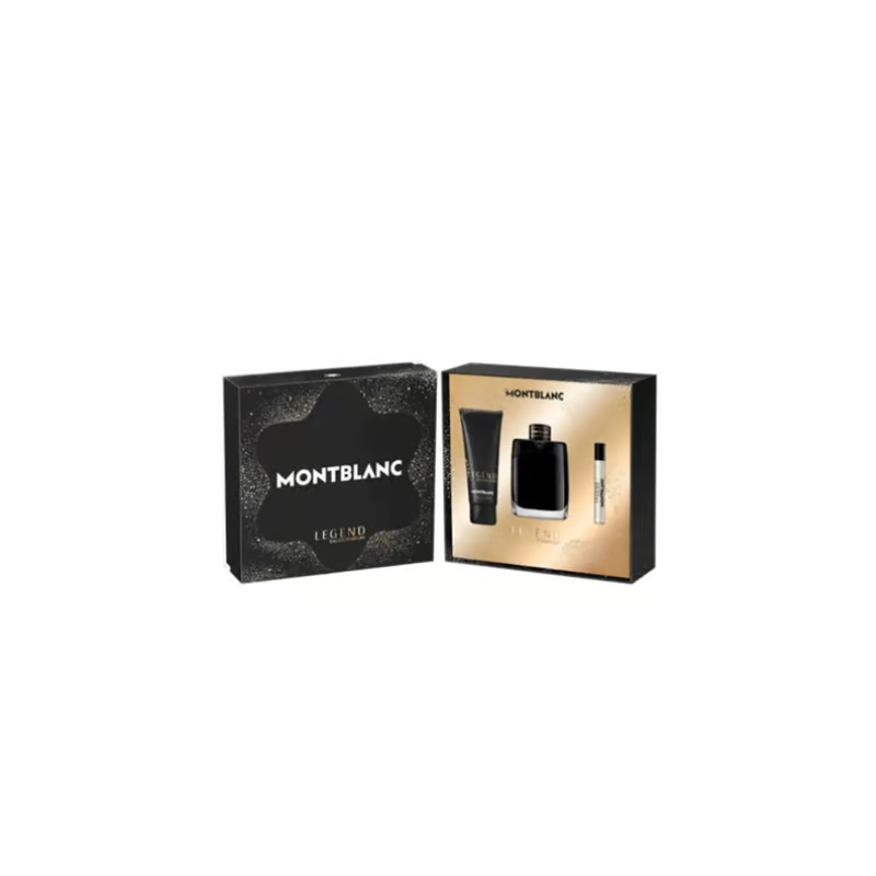 Montblanc Legend Eau De Perfume Spray 100ml Set 3 Pieces By Montblanc