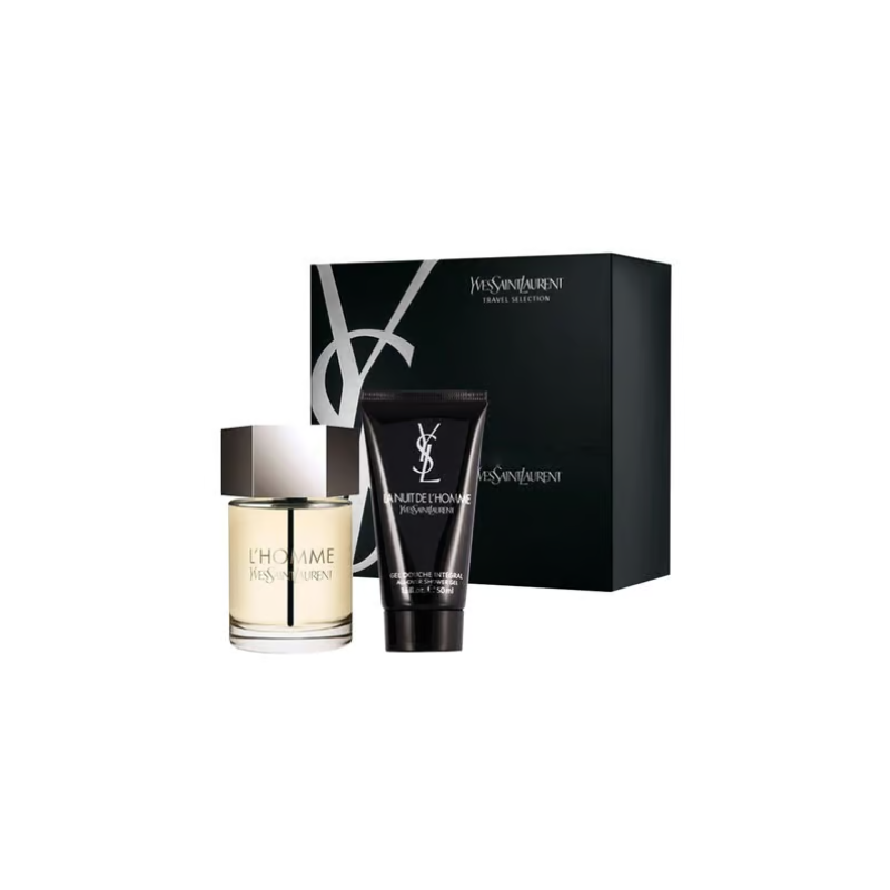 Yves Saint Laurent L'Homme Eau De Toilette Spray 100ml + Shower Gel 50ml