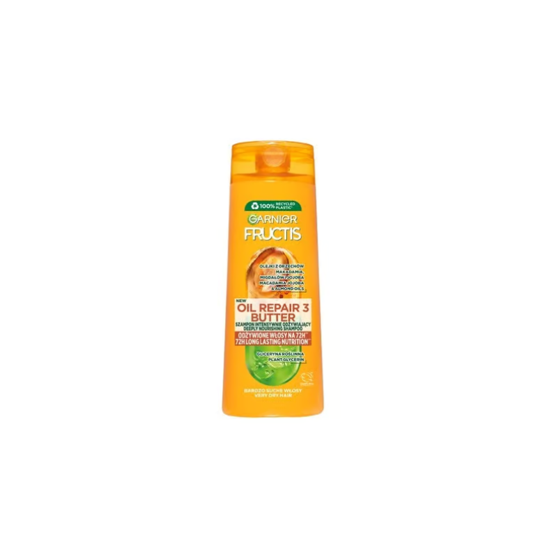 Garnier Fructis Oil Repair 3 Butter Shampoo Intensive Nourishing For Very Dry Hair 400ml