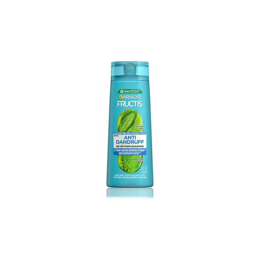Garnier Fructis Antidandruff Cleansing Shampoo For All Hair Types With Dandruff Reoxygen Shampoo