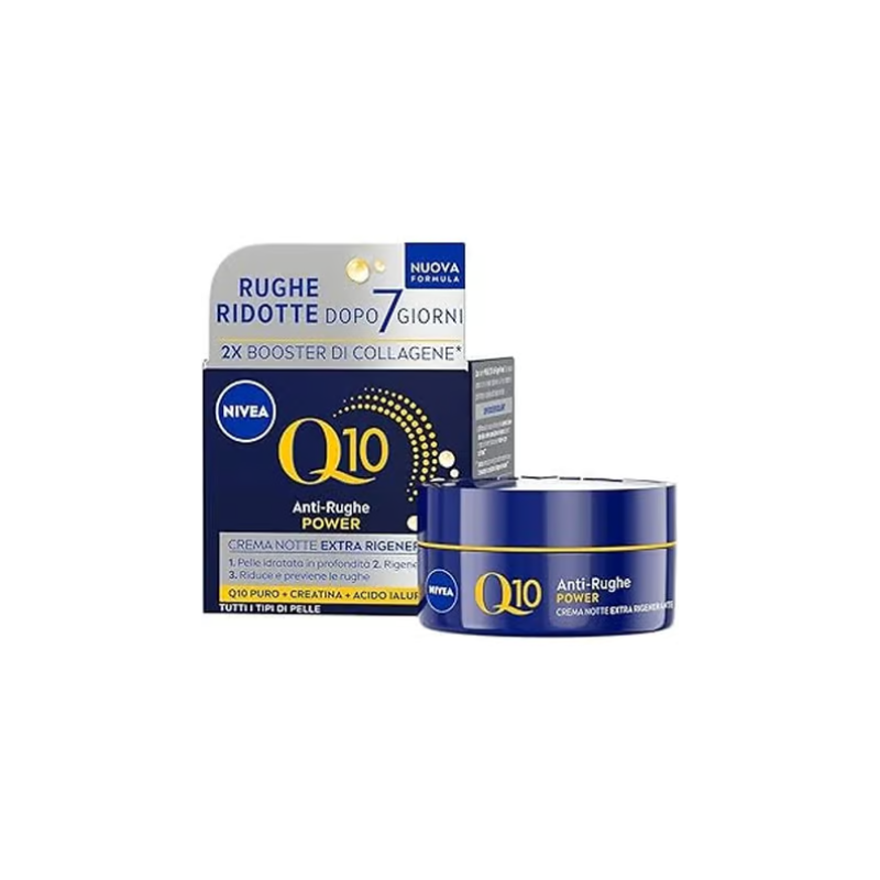 Nivea Q10 Anti-Wrinkle Power Night Cream Extra Regenerating 50 Ml