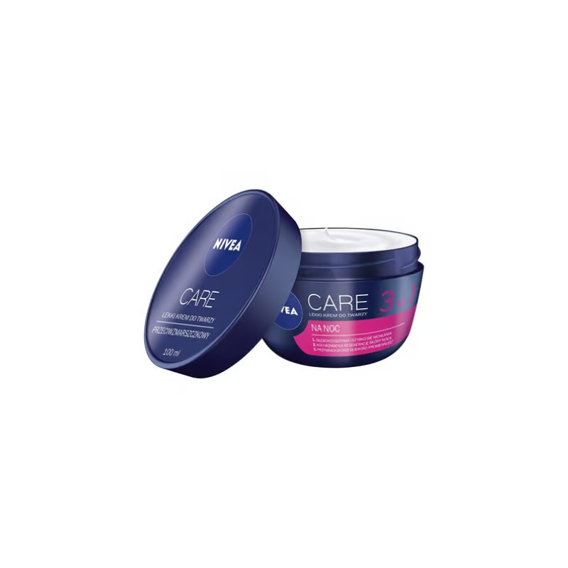 Nivea Light Face Cream 3-in-1 Night Cream 100ml