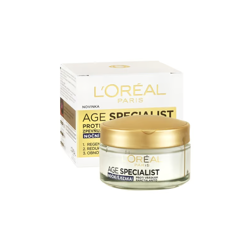 L'Oral Paris Night Wrinkle Cream Age 45 Specialist 50 Ml