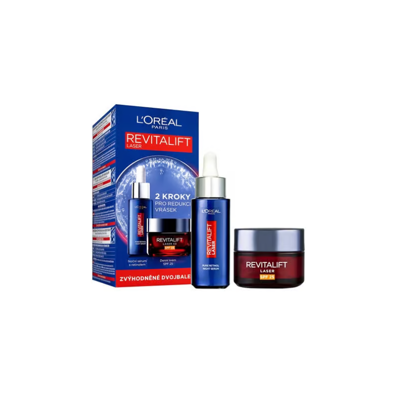 L'Oral Paris Revitalift Laser Pure Retinol Night Serum Set