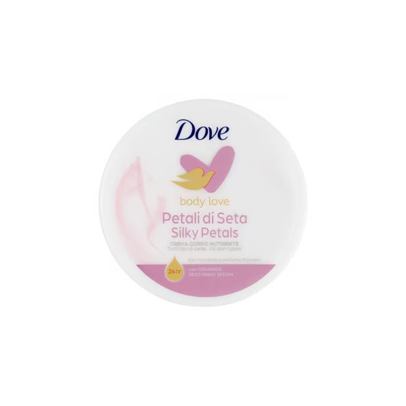 Dove Silk Body Cream Nourishing Body Cream for All Skin Types 300ml