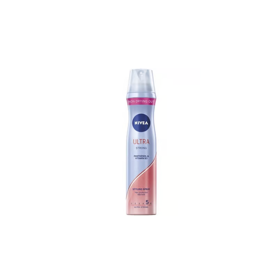 Nivea Ultra Strong Hairspray Styling Spray 250 Ml