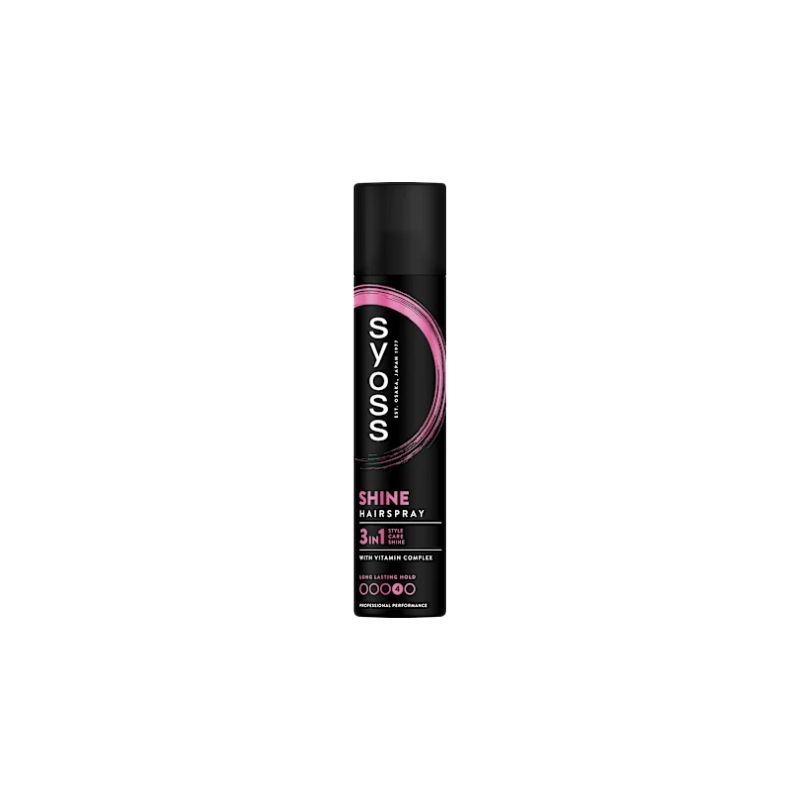 Syoss Hair Spray Shine Hold 4 300 Ml