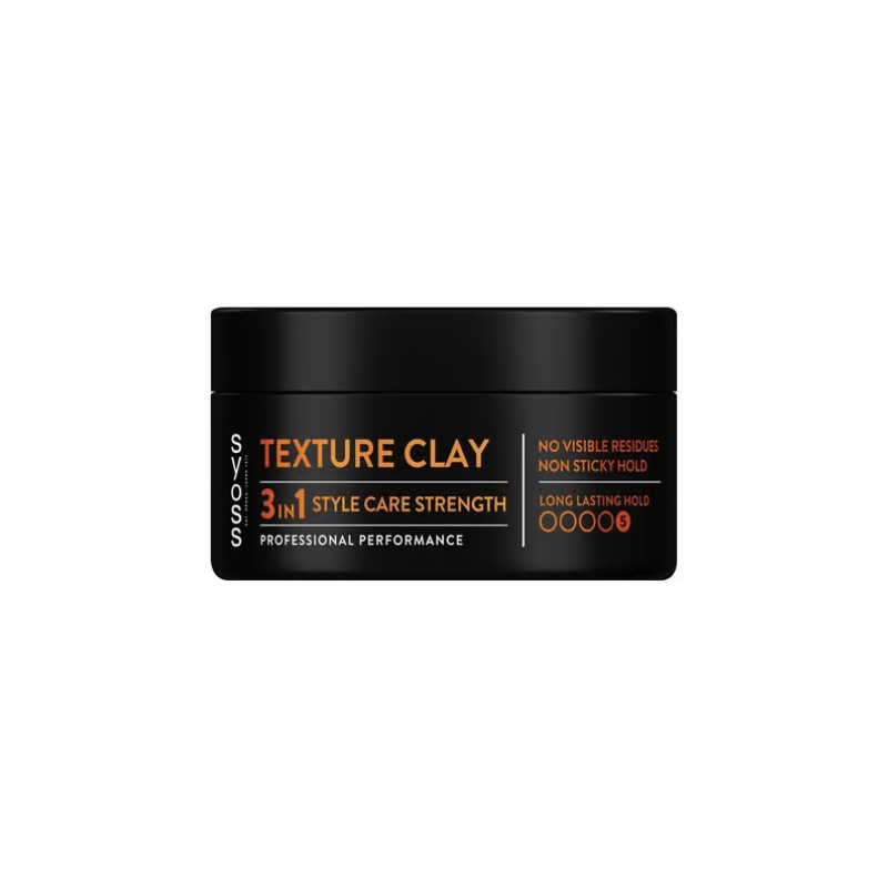 Syoss Hair Texture Clay - Perfect For Styling And Texturizing Hair