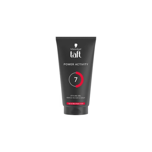 Taft Power Activity Hair Gel 150ml - Strong Hold For All-Day Style