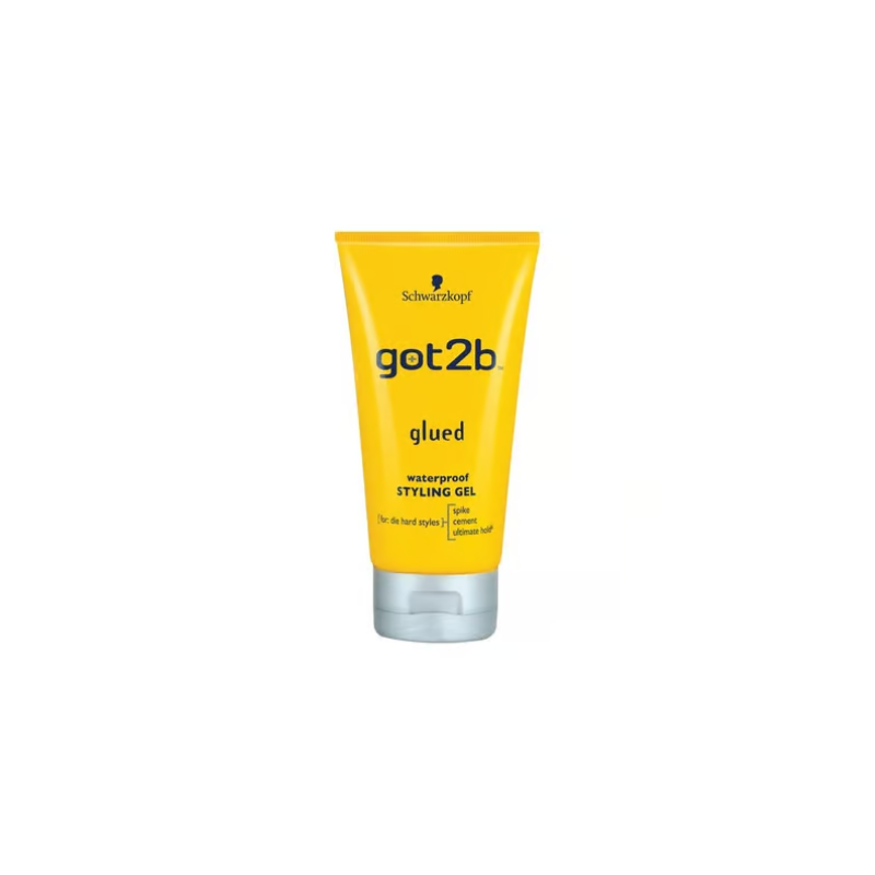 Got2b Glued Styling Gel Waterproof Strong Hold Hair Gel