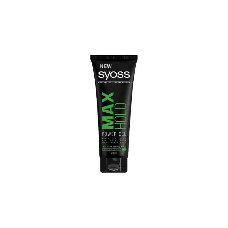Syoss Gel Max Hold Hair Gel Mega Strong Hold 250ml