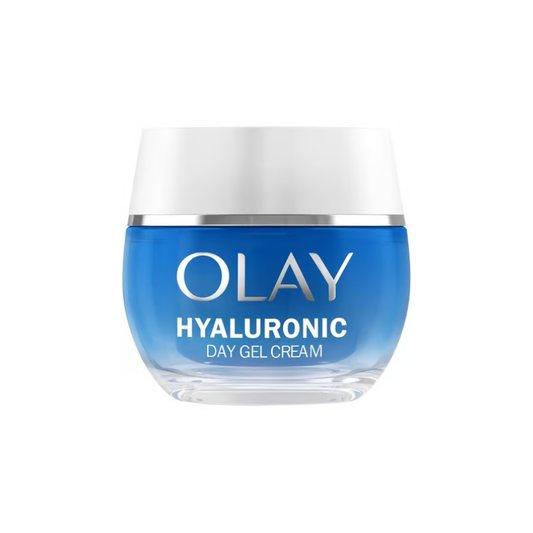 Olay Hyaluronic Acid Face Moisturizer Day Gel Cream with Niacinamide and Vitamin B5 Hydrating Skin Care 50ml