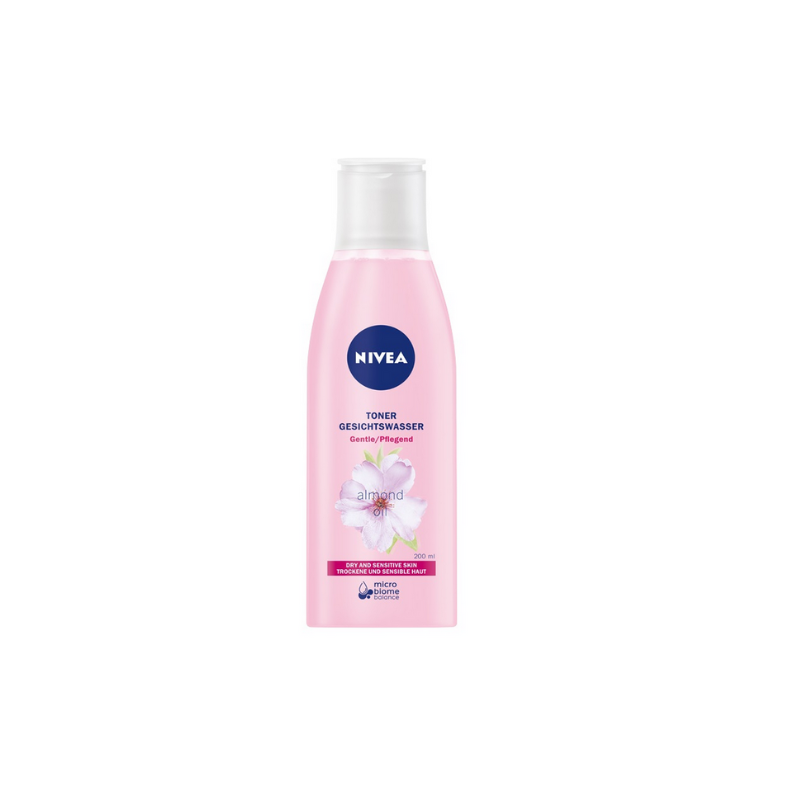 Nivea Gentle Tonic Sweet Almond Oil For Dry & Sensitive Skin 200 Ml