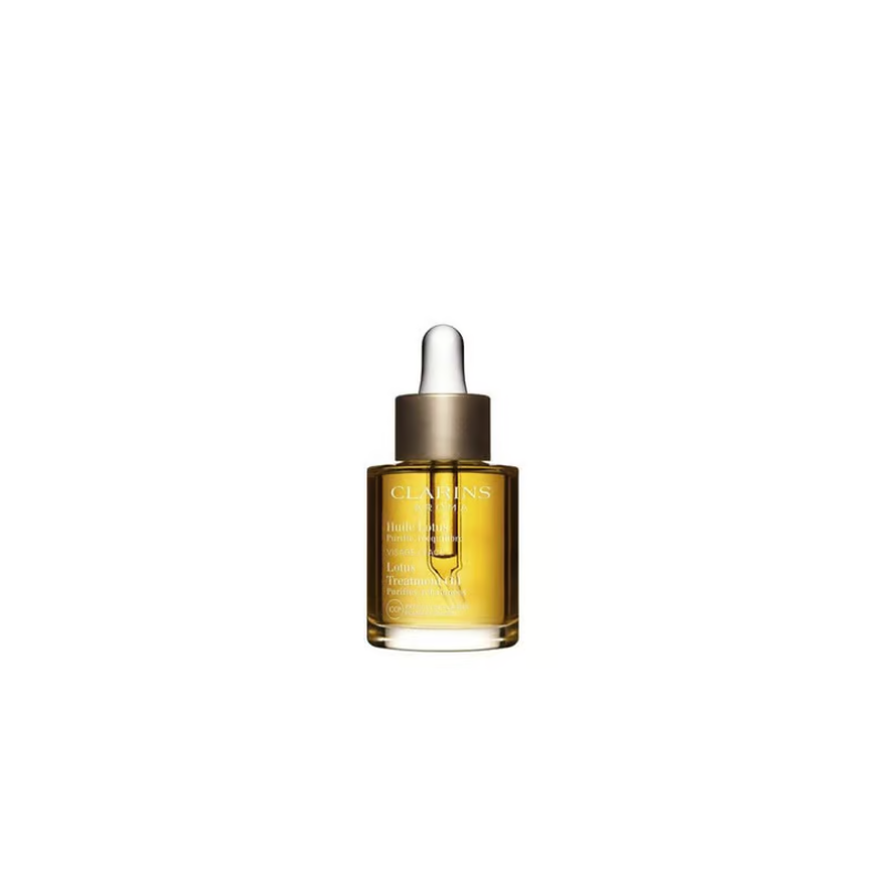 Clarins Lotus Face Treatment Oil 30ml For Combination To Oily Skin