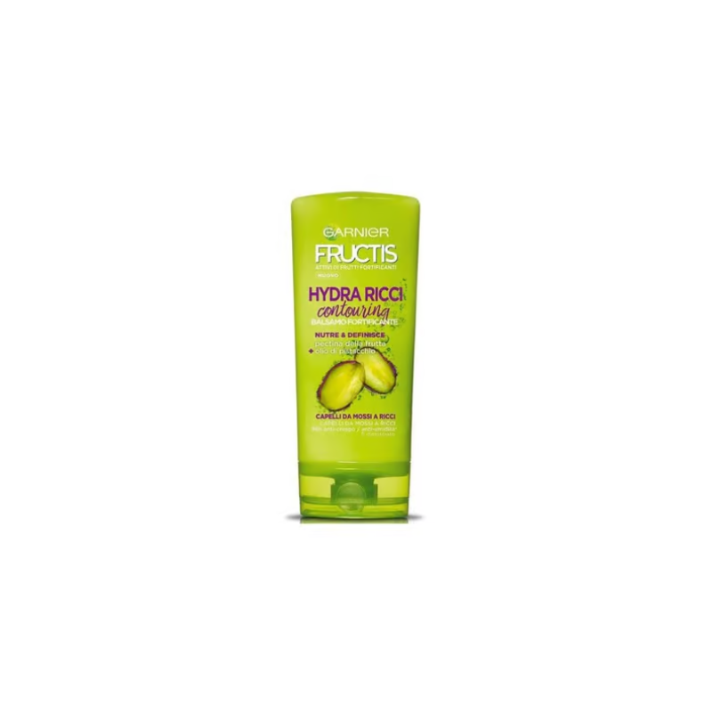 Garnier Fructis Definition Conditioner for Wavy to Curly Hair Anti-Frizz for Soft and Radiant Hair Hydra Curls 200ml