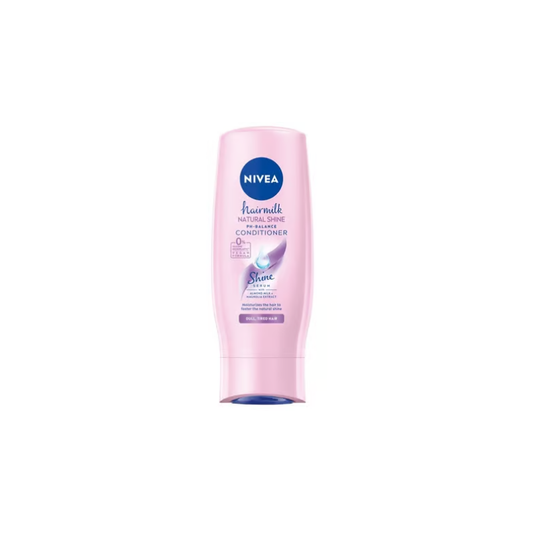 Nivea Hairmilk Natural Shine Gentle Conditioner Unlocking Hair Shine 200ml