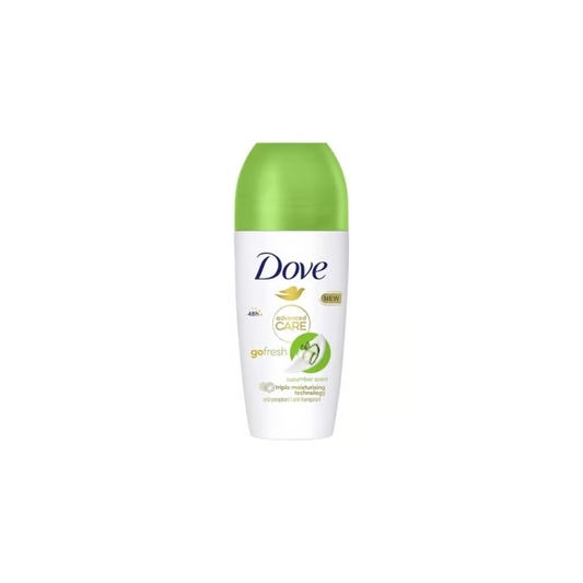 Dove Roll On Advanced Care Cucumber and Green Tea Air Freshener Antiperspirant 48 Hour Protection Deodorant for Men and Women 50ml